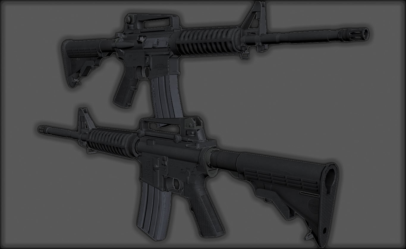 M4A1 Carbine anim